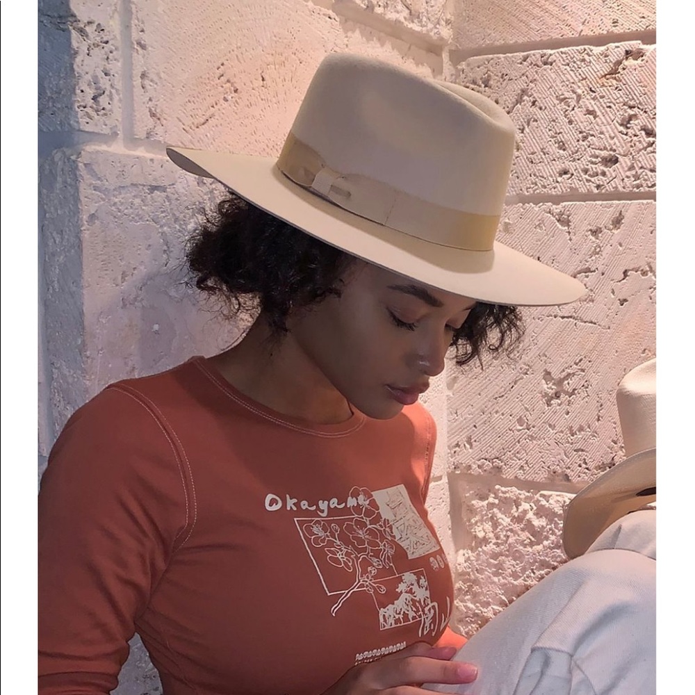 UO Panama hat in oatmeal